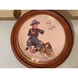 Norman Rockwell "Summer: The Mysterious Malady" Limited Edition Plate